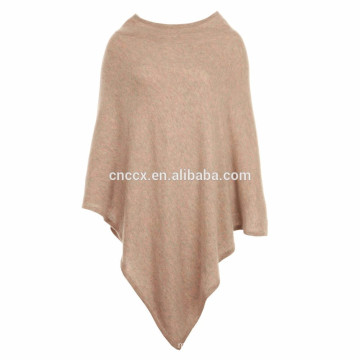 15PKCSP03 nuevo suéter de poncho de cachemira de algodón de moda cálido invierno de las mujeres